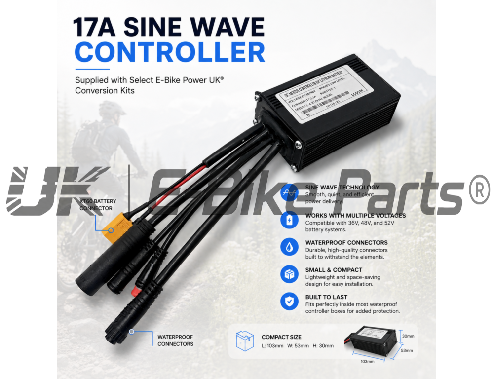Ultimate MTX 48V 250W Road Legal E Bike Conversion Kit HG Cassette 1-11 Speed Rear Wheel | 48V 19.2AH LG Battery