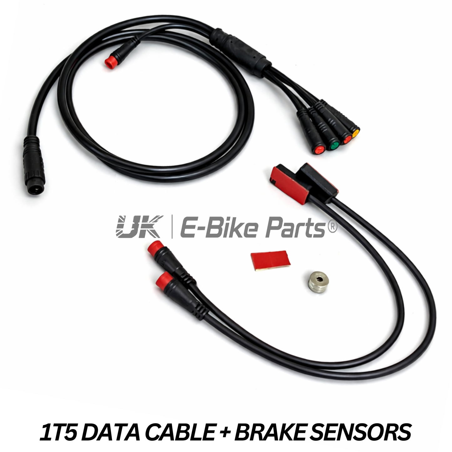 9 Pin 1T5 Data Extension Cable Brake Senors Julet Display Connector Waterproof