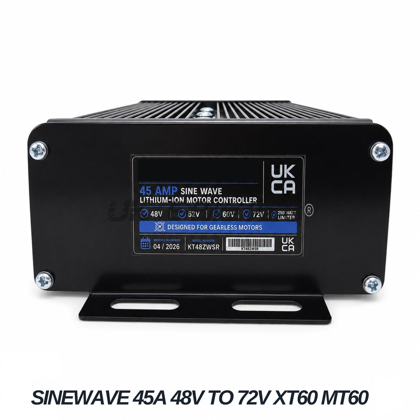 Sine Wave E Bike Controller ESC In Black 1000W 2000W 3000W 45 Amp Suits 48V 52V 60V 72V Batteries