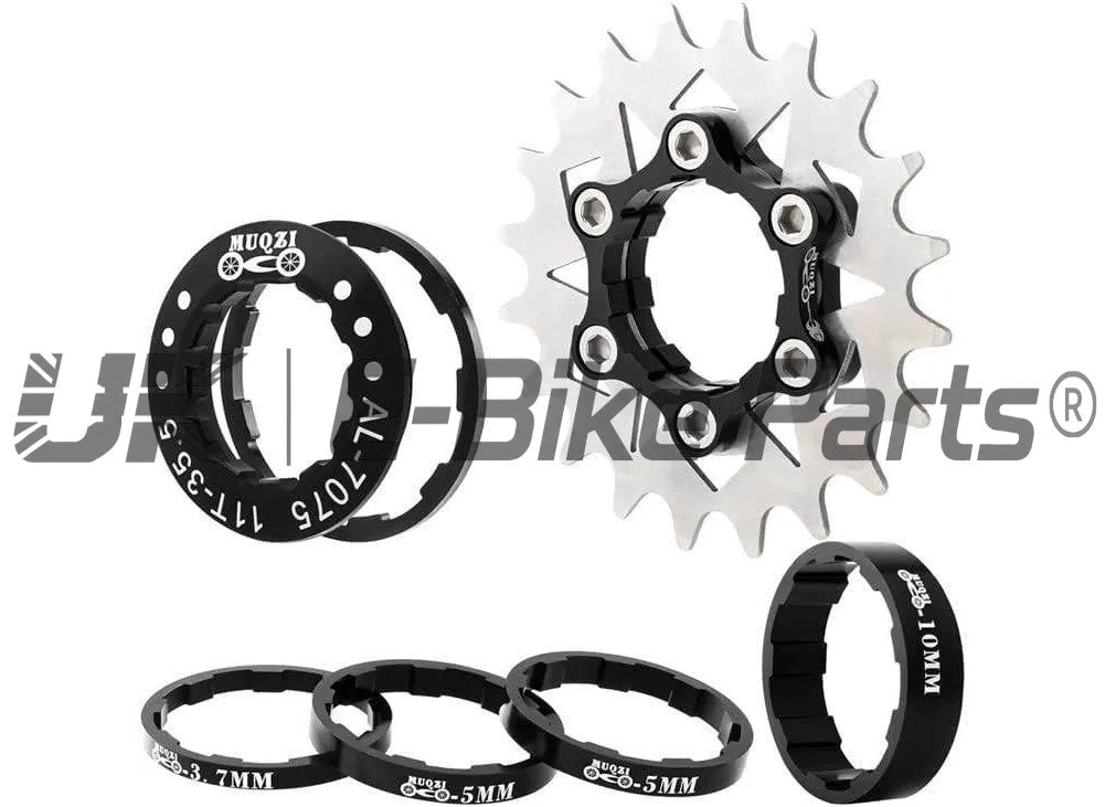 16T HG Single Speed Cassette, Suits Shimano HG Cassette Free Hub Bodys