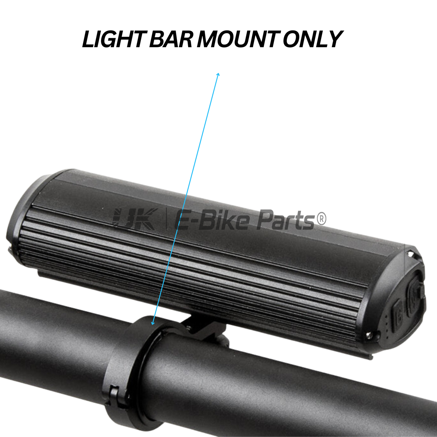 Universal LED Bike Light Bar Mount β Handlebar Clamp Only 22MM β 35MM