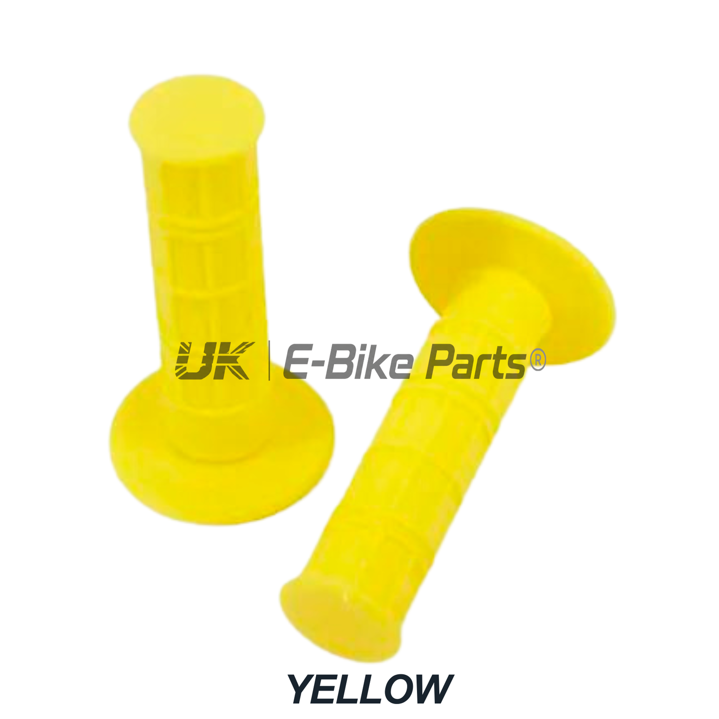 E Bike Twist Throttle Grips MX Enduro Tapered Dual Compound Diamond Soft