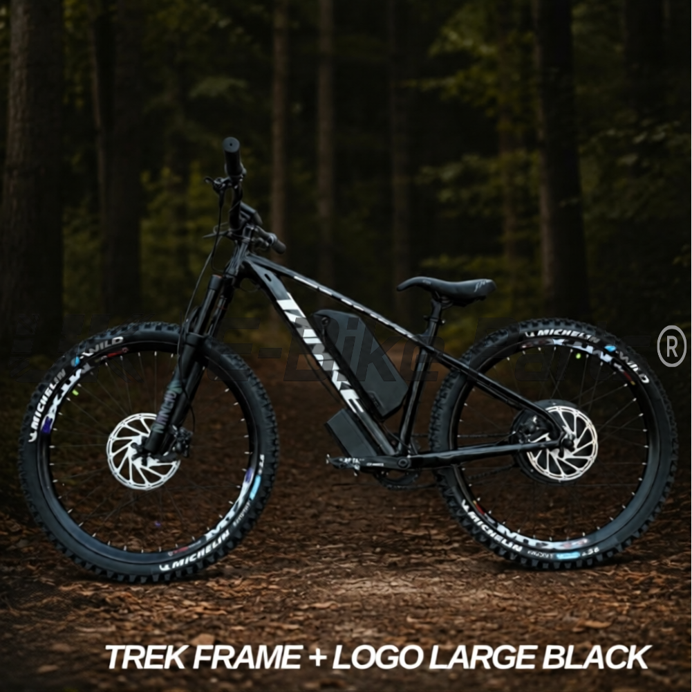 MTB Aluminum Frame Size Medium Large Gloss Black 26β³ 27.5β³ 29β³ Wheel Size Trek Style