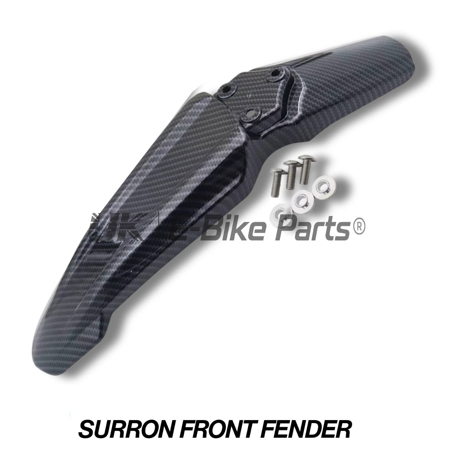Carbon Fiber Front Fender Mudguard For Sur Ron Light Bee X S Electric Bike DNM