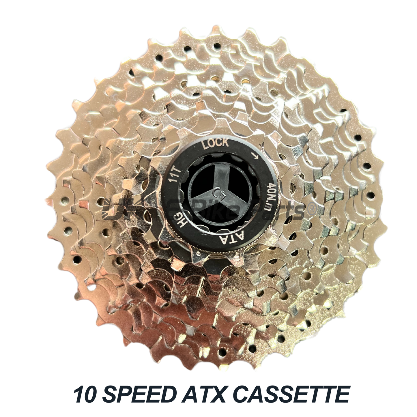 HG Shimano ATX 7\8\9\10 Speed Cassette Gears for MTB Bike E Bike Black/Silver