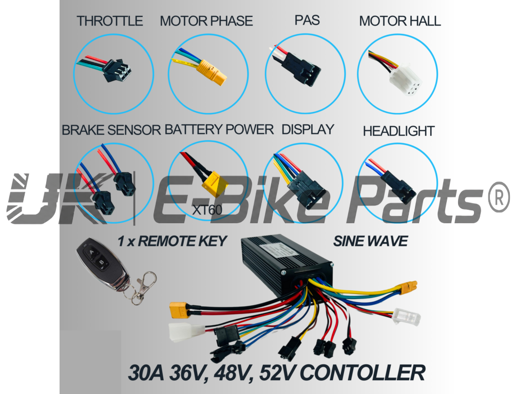 Electric Bike Conversion Kit 48V 1000W/250W MTX 7-11 Speed Cassette Rear Wheel & Battery 26″ 27.5″ 29″ Remote Key