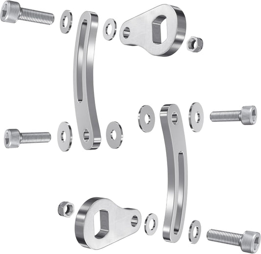 Heavy Duty Universal Torque Arm 6mm Thick Stainless Steel M12 M14 Axle Fitment
