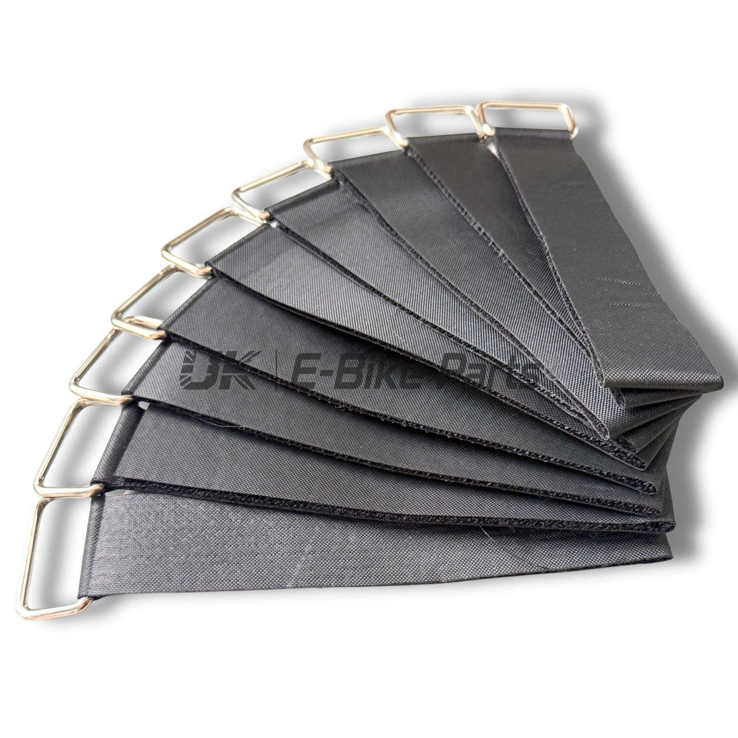Triangle E Bike Battery Straps Heavy Duty Buckle Lithium Pack Hock & Loop