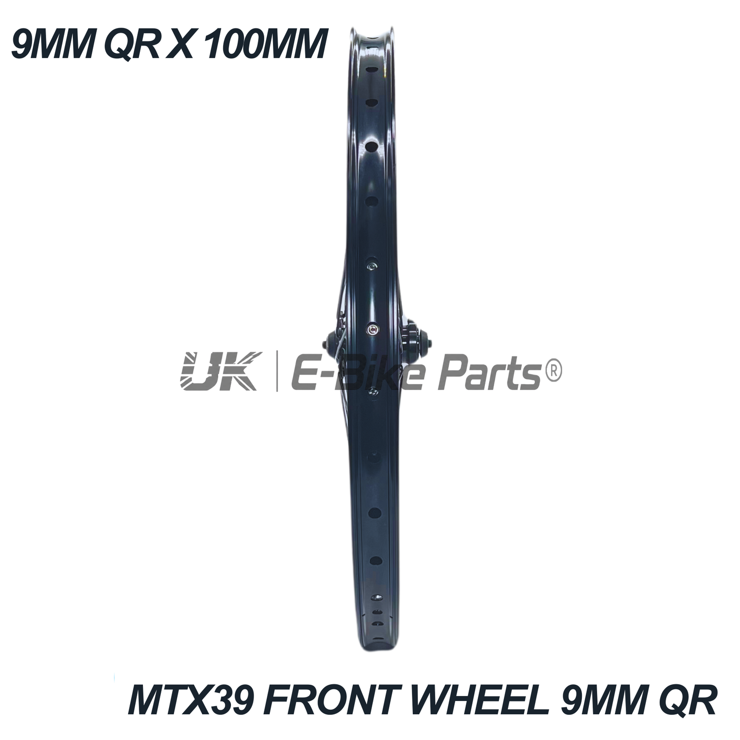 MTX 39 Front Wheel E Bike 20″ 24″ 26″ 27.5″ 29″ Thru Axle QR 110mm 100mm Dropout