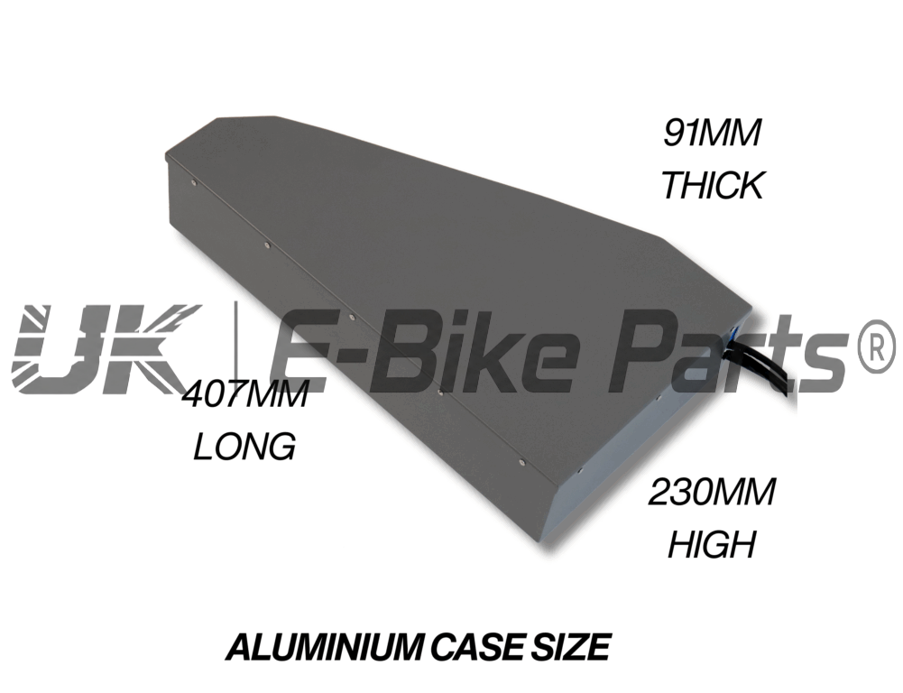 72V 30AH Aluminum Triangle Case Bag Lithium E Bike Battery 3000W 80A BMS Big Capacity 50S XT90
