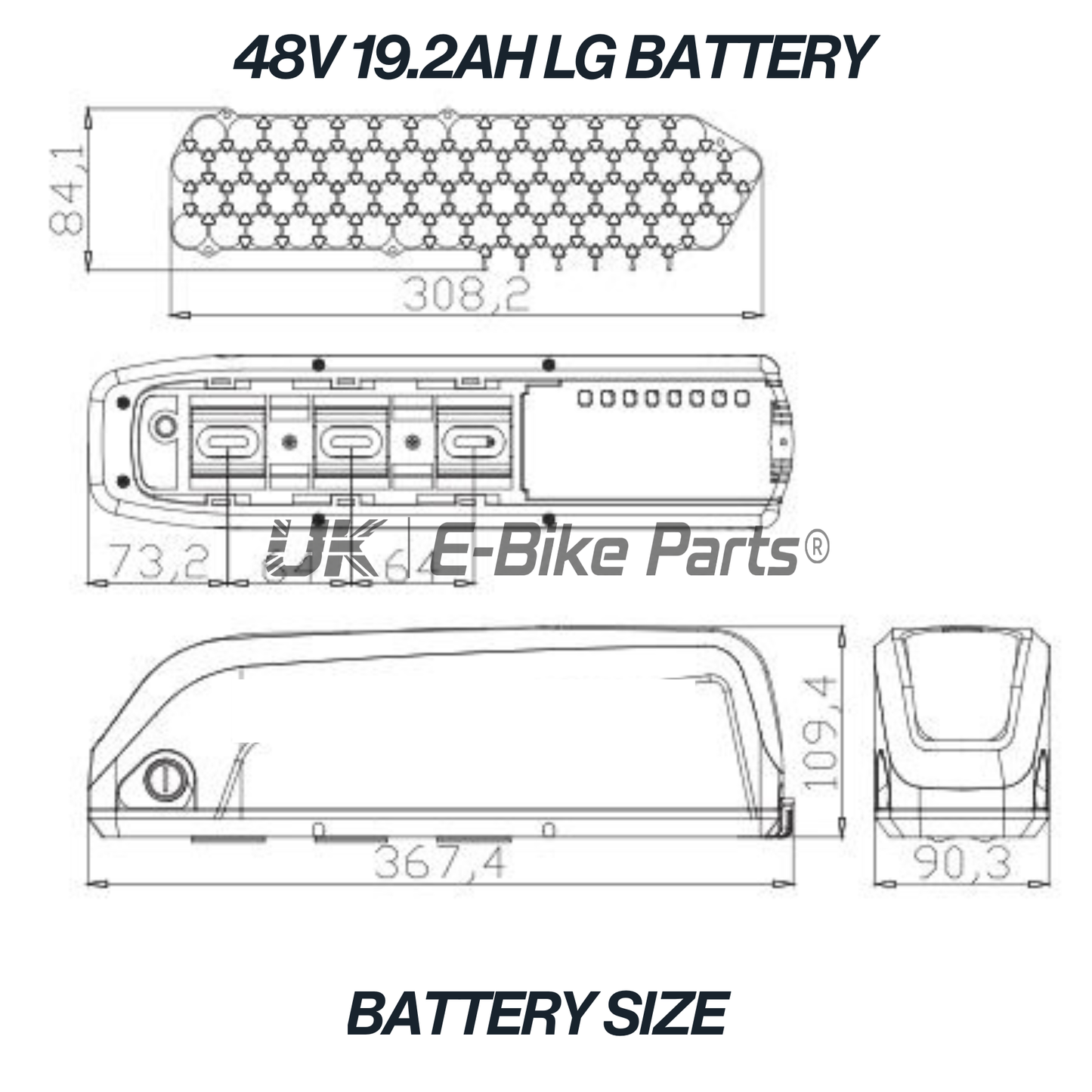 48V 1000W / 250W Electric Bike Conversion Kit – MTX Rear Wheel & Battery – 7-11 Speed Cassette – 26″ 27.5″ 29″ E-Bike Upgrade