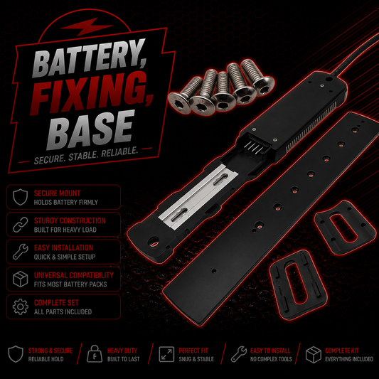 Hailong Battery Fixing Base Plate Mounting Bracket Electric Bikes Lithium Packs