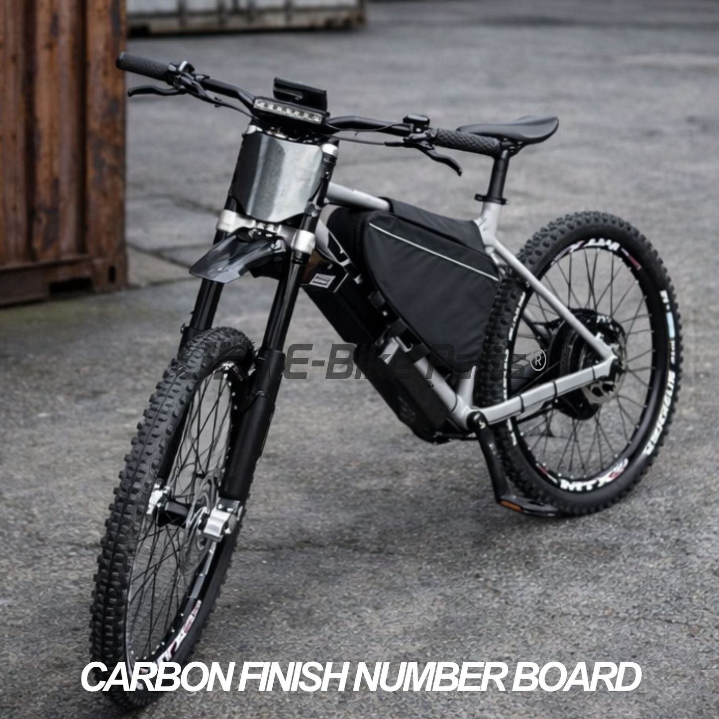 ODI Style Carbon Number Board MTB EBike Surron Talaria KKE Fox 35 40 Universal