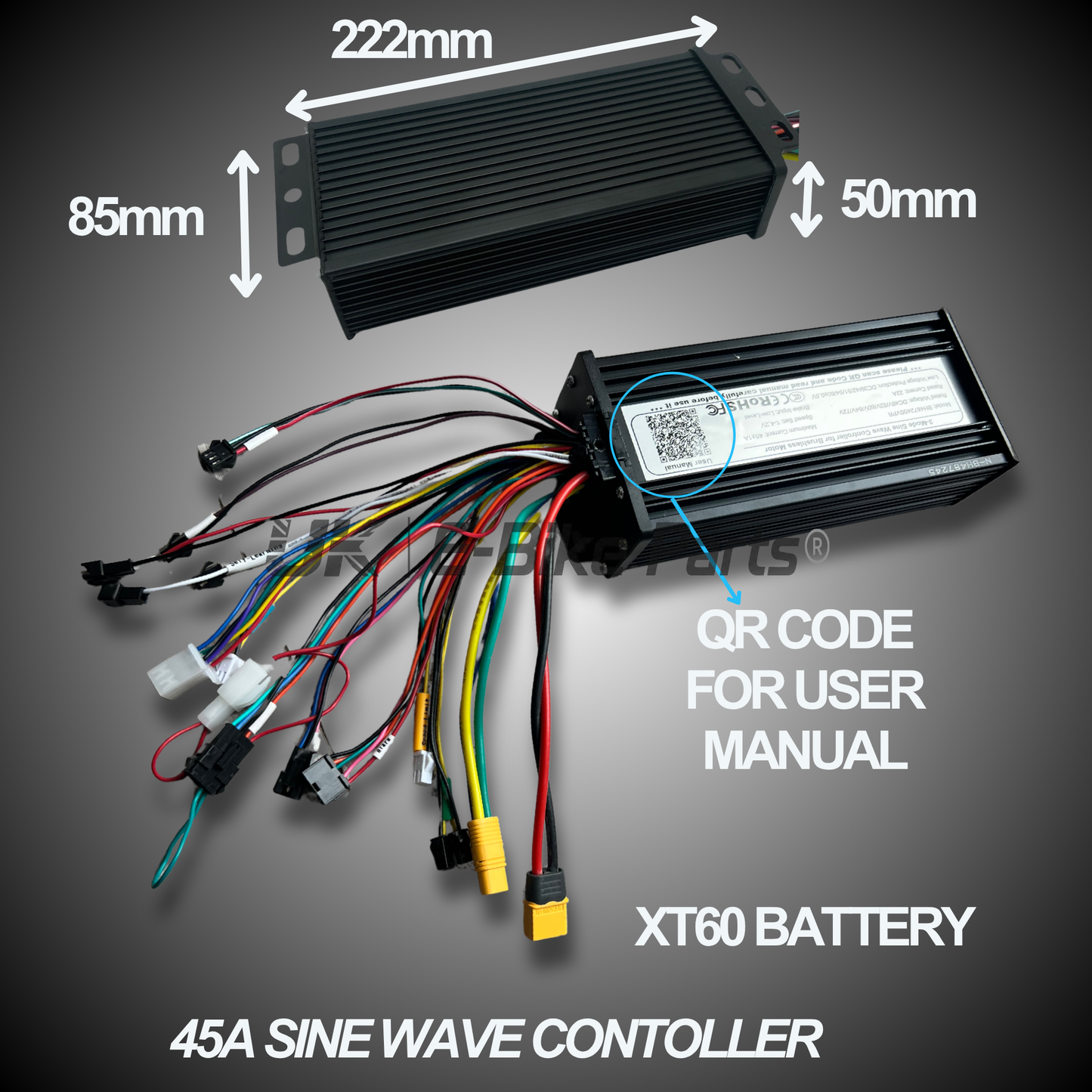 The Ultimate Electric 2000W 52V 30AH Rear Wheel EBike Conversion Kit Original MTX39 Rim High Torque Motor
