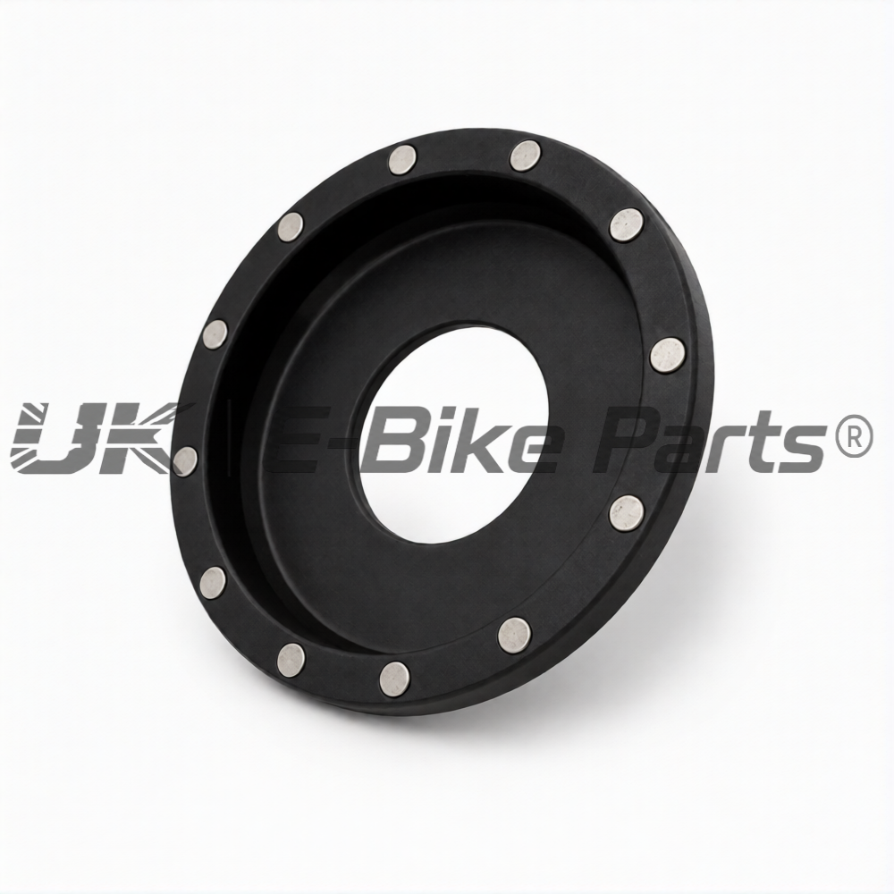 Hollowtech 12 Magnet Pedal Assist Sensor Ring | Aluminium PAS Disc for Hollowtech Bottom Brackets | E-Bike Conversion Kit Compatible