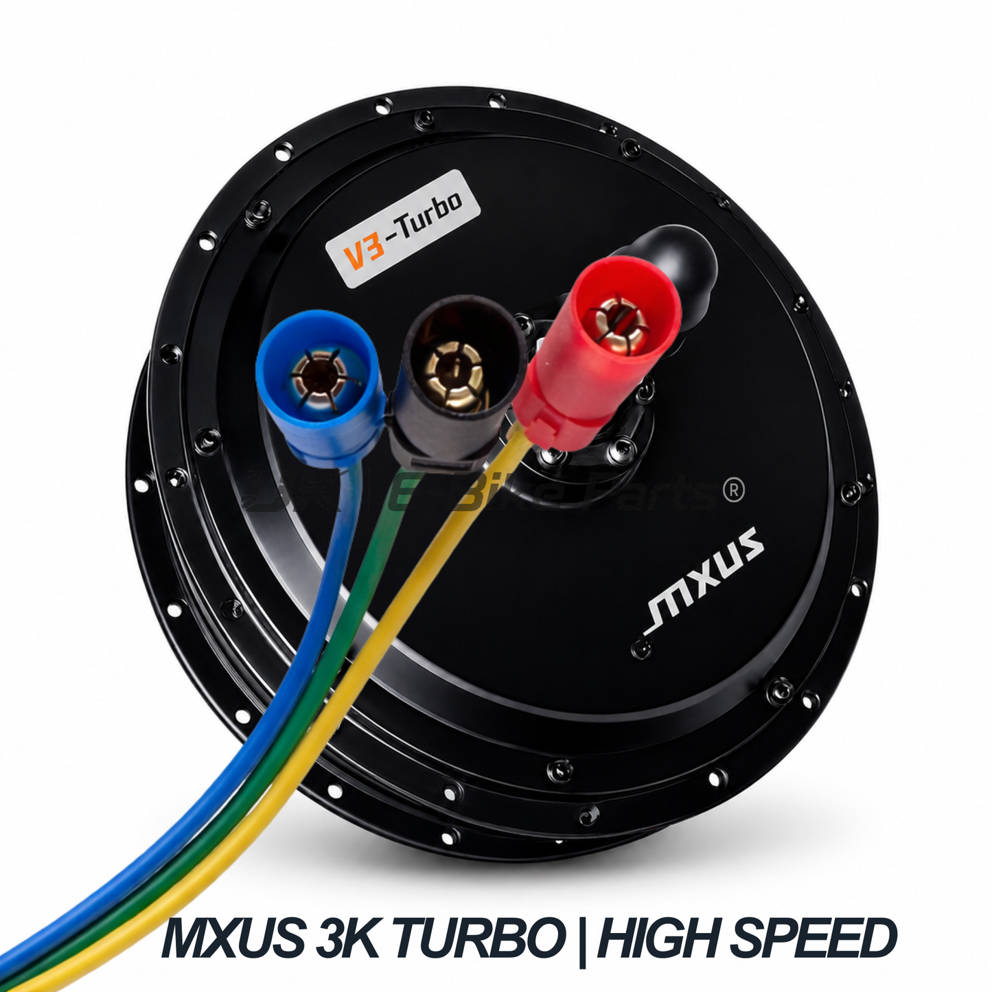 3000W Rear Hub Motor Wheel | 3.5T High-Speed | 48V 52V 60V 72V | V3 Aluminium Stator | 142mm Dropout | 7-Speed Freewheel Compatible