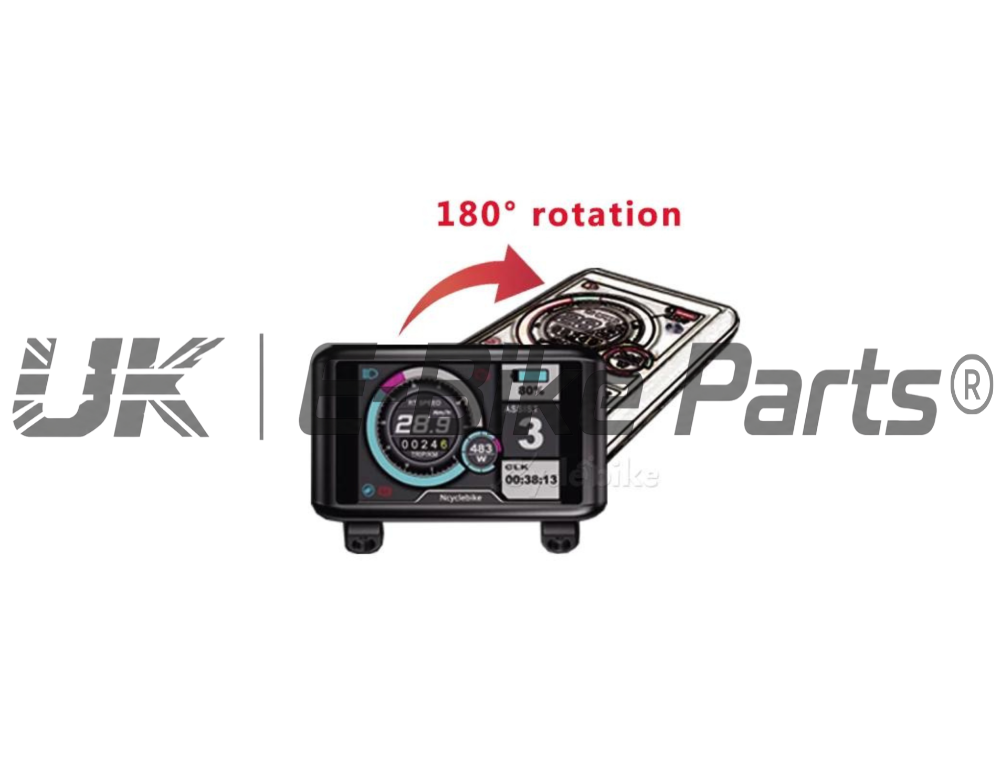 UKC1 E Bike Full Colour LCD Display 36V 48V 52V 60V 72V Mode Sinewave Squarewave