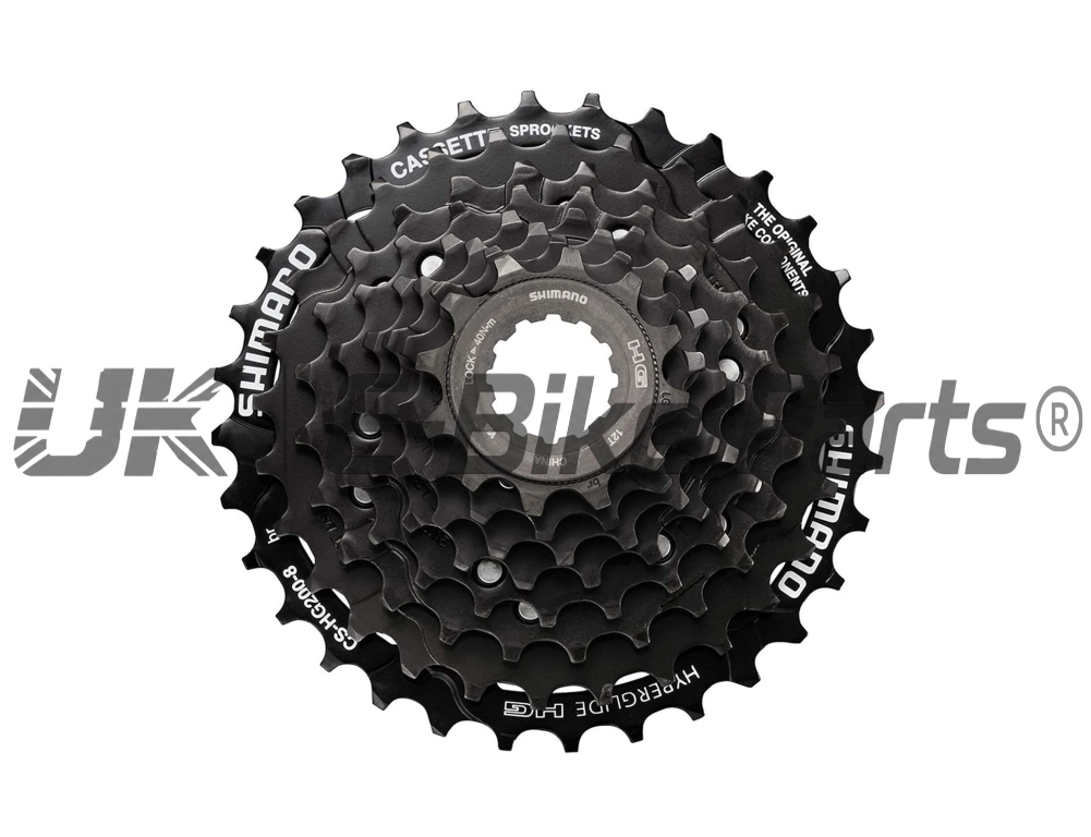 HG Shimano ATX 7\8\9\10 Speed Cassette Gears for MTB Bike E Bike Black/Silver