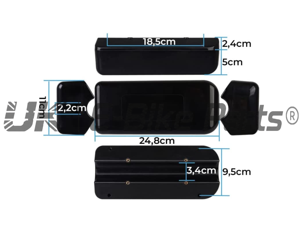 E Bike Controller Box Large Waterproof Case Conversion Electric Bicycle Black UK
