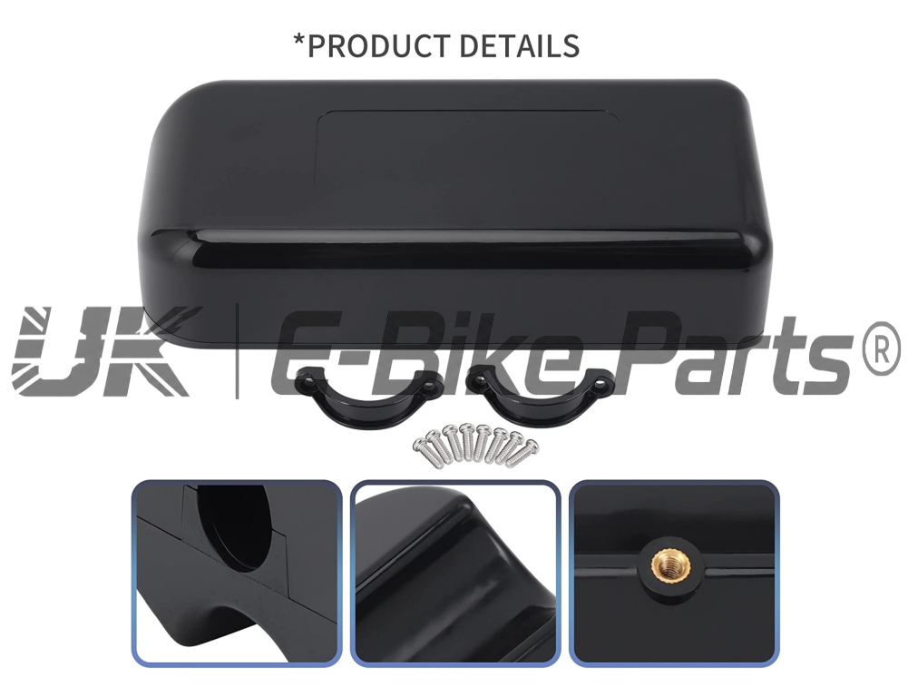 E Bike Controller Box Large Waterproof Case Conversion Electric Bicycle Black UK