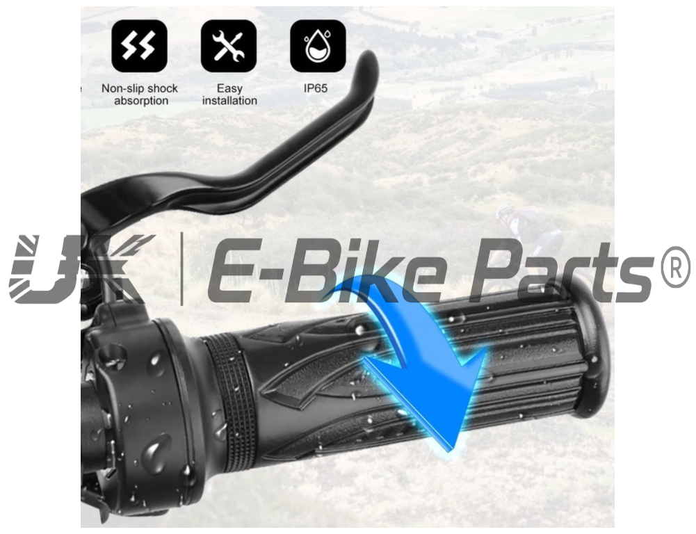 Full Twist Throttle Electric Scooter E Bike Right Hand SM Plug 12V to 72V 22mm