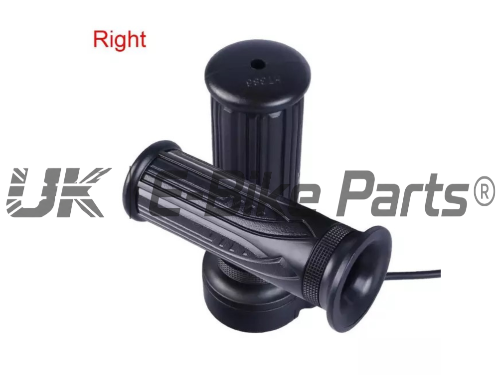 Full Twist Throttle Electric Ebike Right Hand 3 Pin E Bike Grip Twist Throttle
