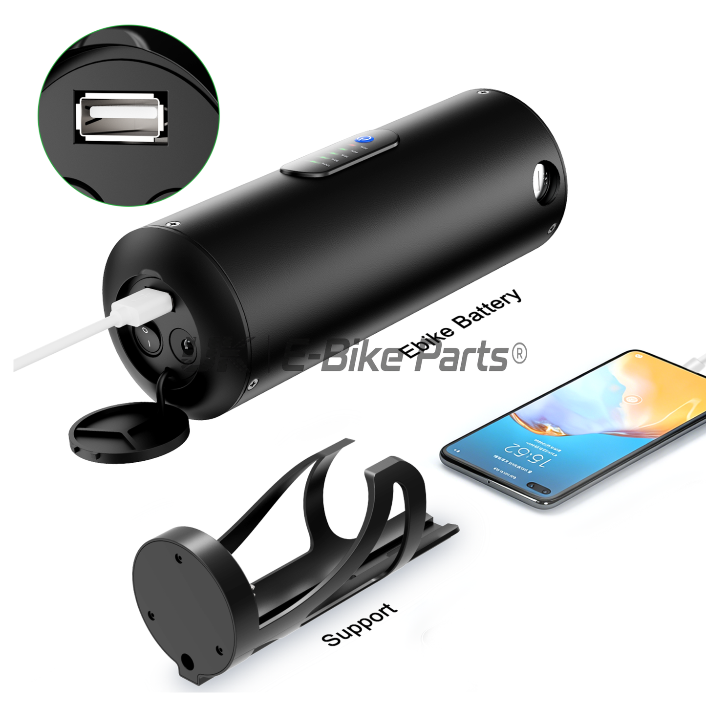 Ultimate MTX 250W E Bike Conversion Kit Cassette 7-11 Speed Rear Wheel LG 36V 10.5AH | 7AH | 48V