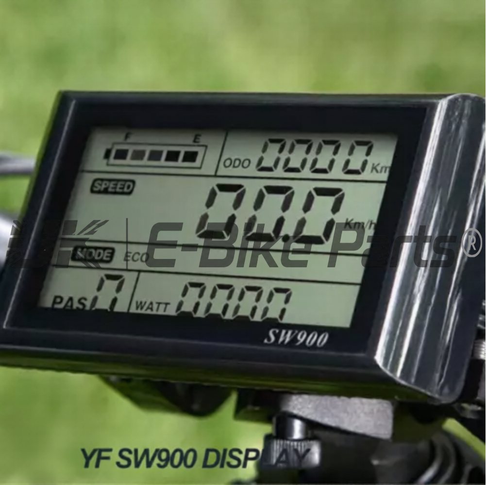 SW900 LCD Display Control Panel 24V 36V 48V 52V 60V 72V EBike Electric Bicycle Screen 5 Pin