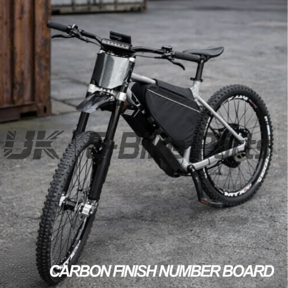 ODI Style Blue Number Board MTB EBike Surron Talaria KKE Fox 35 40 Universal