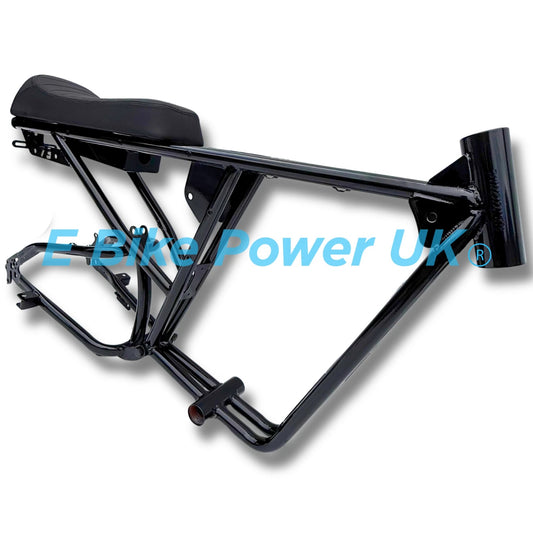 Custom Steel Fat E Bike Frame Full Suspension 20 Inch x 4 Inch Wheels Super 73