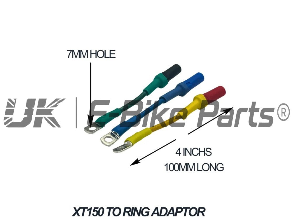 XT150 Gold Plated Connector 7mm Ring Phase Adaptor Male Female Amass