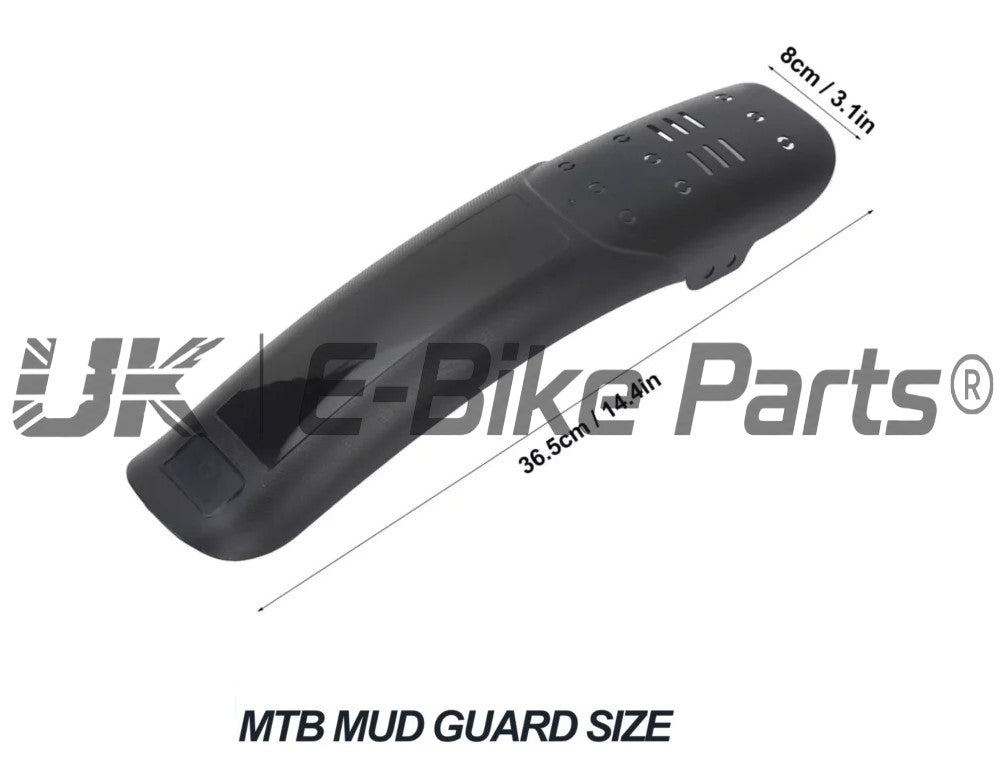MTB Mudguards Front Rear 2 Pack Mudhugger Fender Universal Fit 26″ 27.5″ 29″