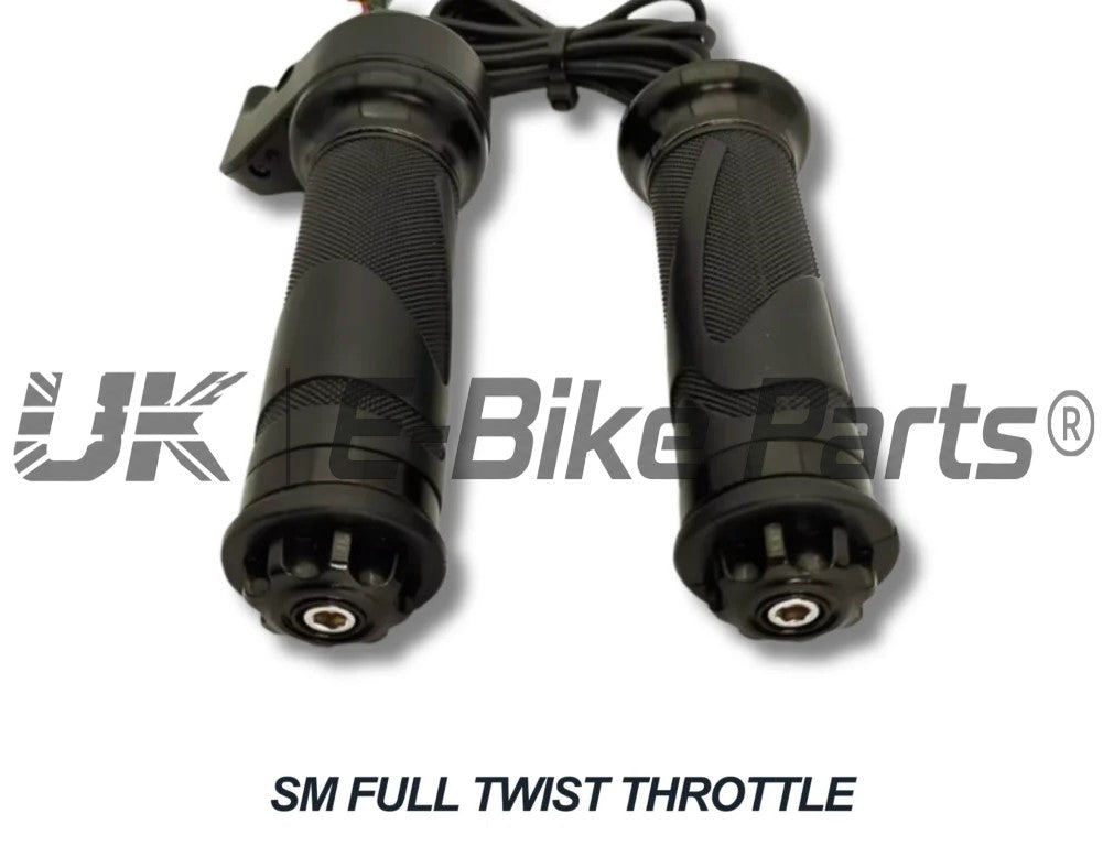 Full Twist Throttle Electric Bike Right Hand Ebike 3 Pin SM Bike 36V/48V/52V/72V