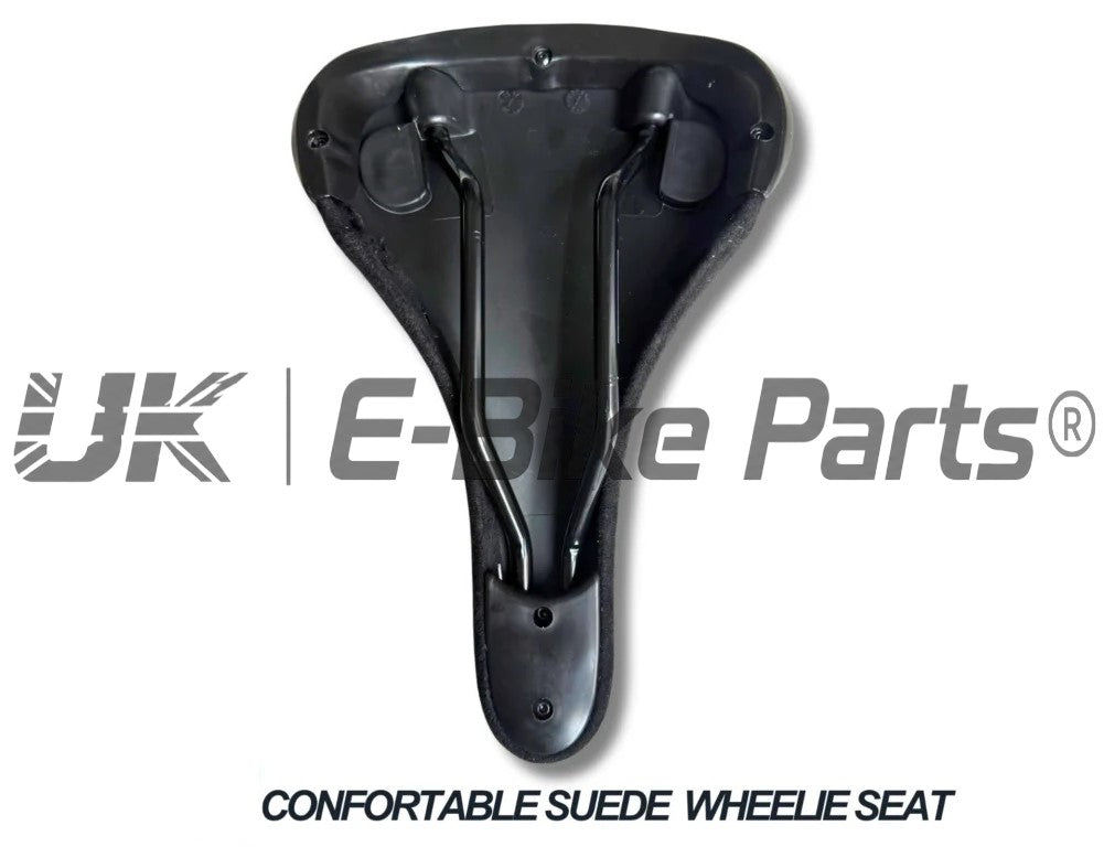 Bicycle Saddle Seat Suede Wheelie Seat Bike MTB BMX Life Ebike Strong Durable