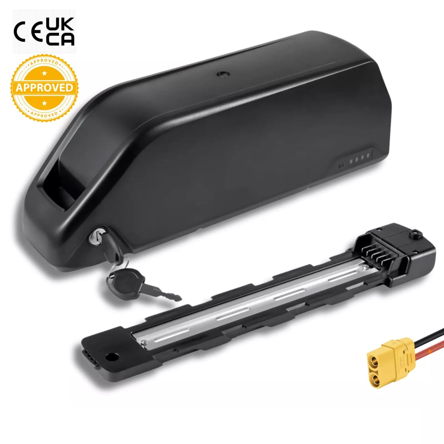 Samsung 52V 20Ah Ebike Battery 50A BMS 21700 Cells XT90 Base 4 Slot + Charger Electric Bicycle 200W-2000W UK