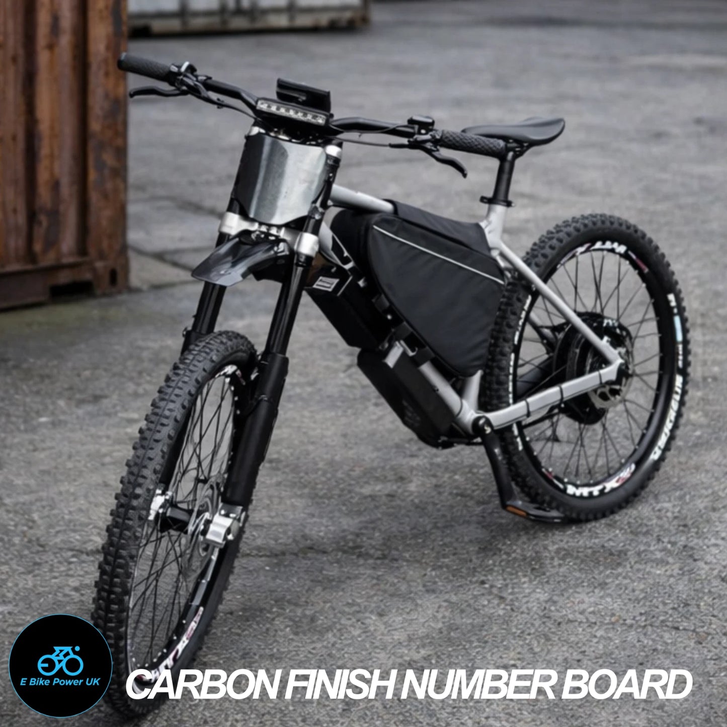 ODI Style Blue Number Board MTB EBike Surron Talaria KKE Fox 35 40 Universal
