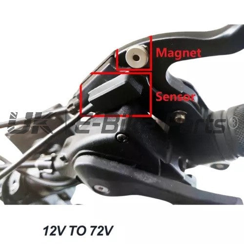 Magnetic E Bike Hydraulic Cable Brake Sensors SM Plug Brake Cut Off Switch 1 Set
