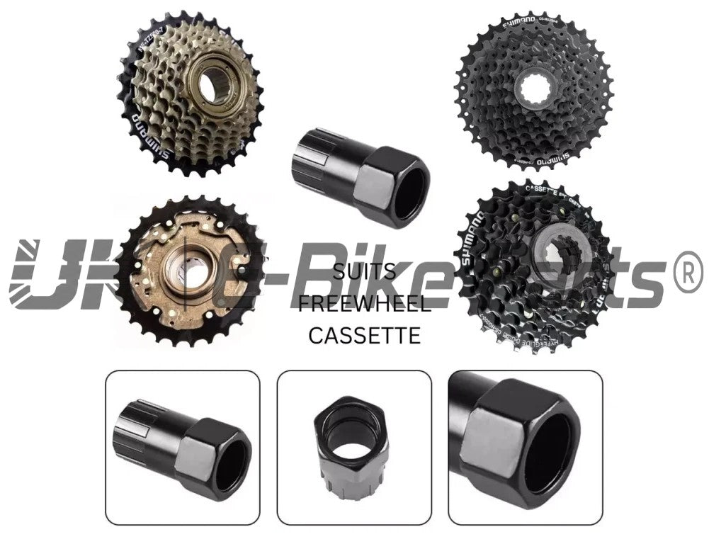 Shimano SRAM Cassette Freewheel Lockring Remover Removal Tool Deep Big Bore M14