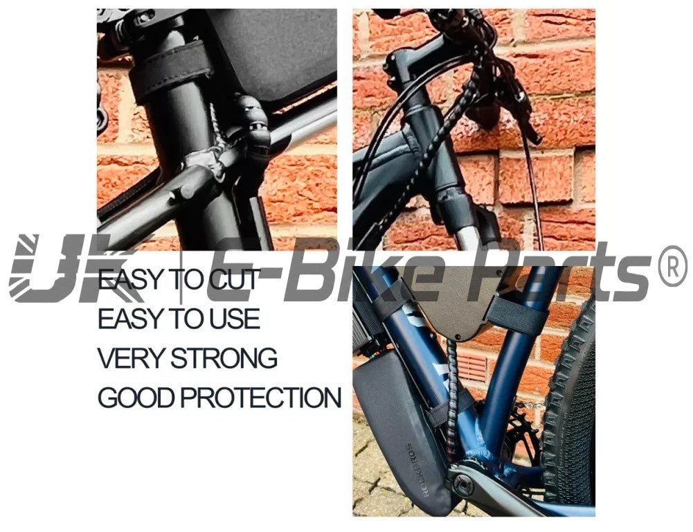 E Bike Spiral Cable Wrap Cable Tidy Management 6 to 15mm Cable 1 Meter Lengths
