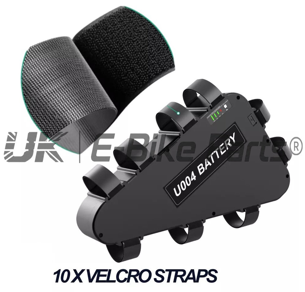 10 X Triangle E Bike Battery Strap Replacement Lithium Ebike Battery 750W-3300W